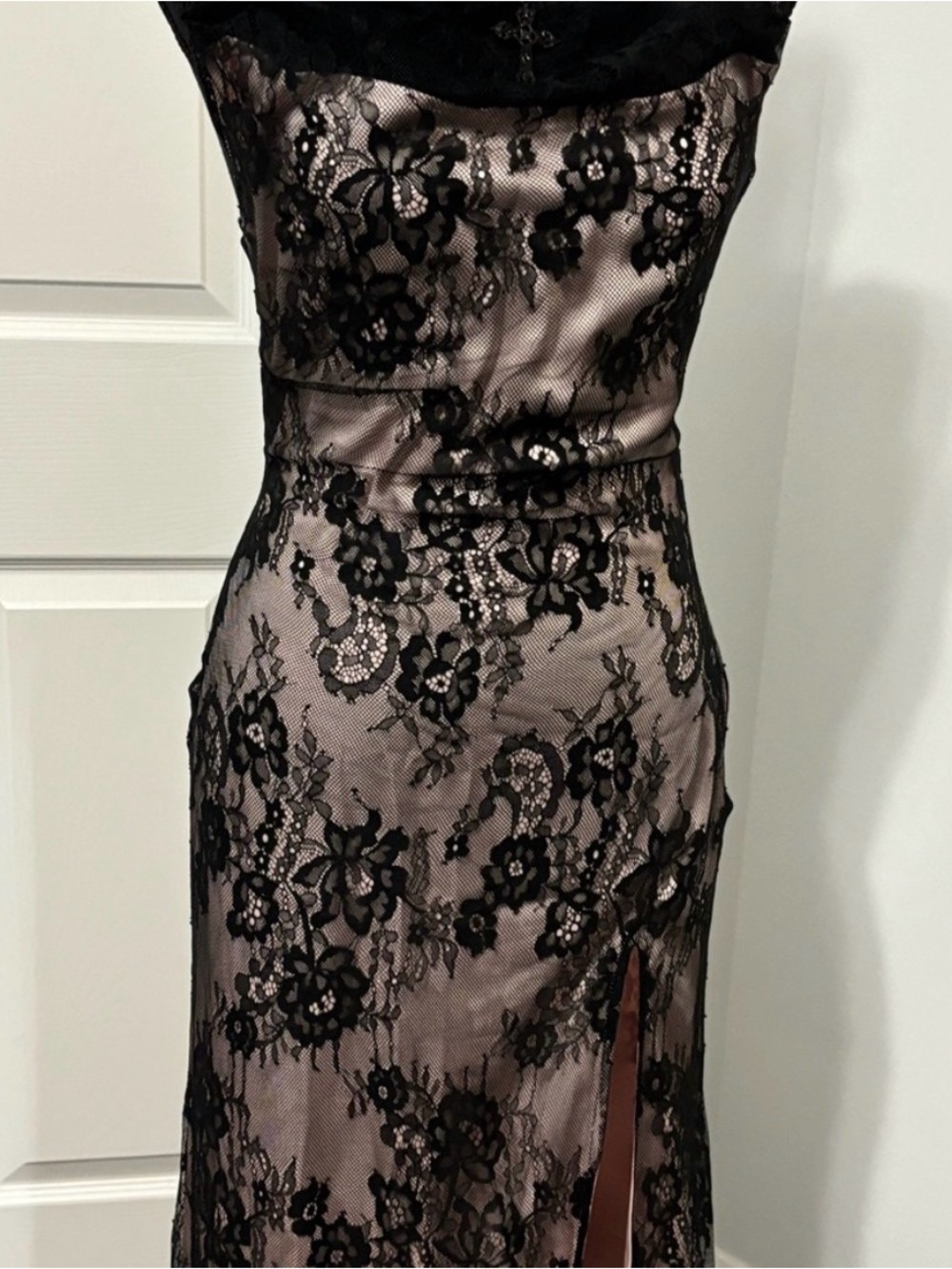 NWT Dolls Kill / Widow Sensual Premonition Maxi Dress - Picture 4 of 6